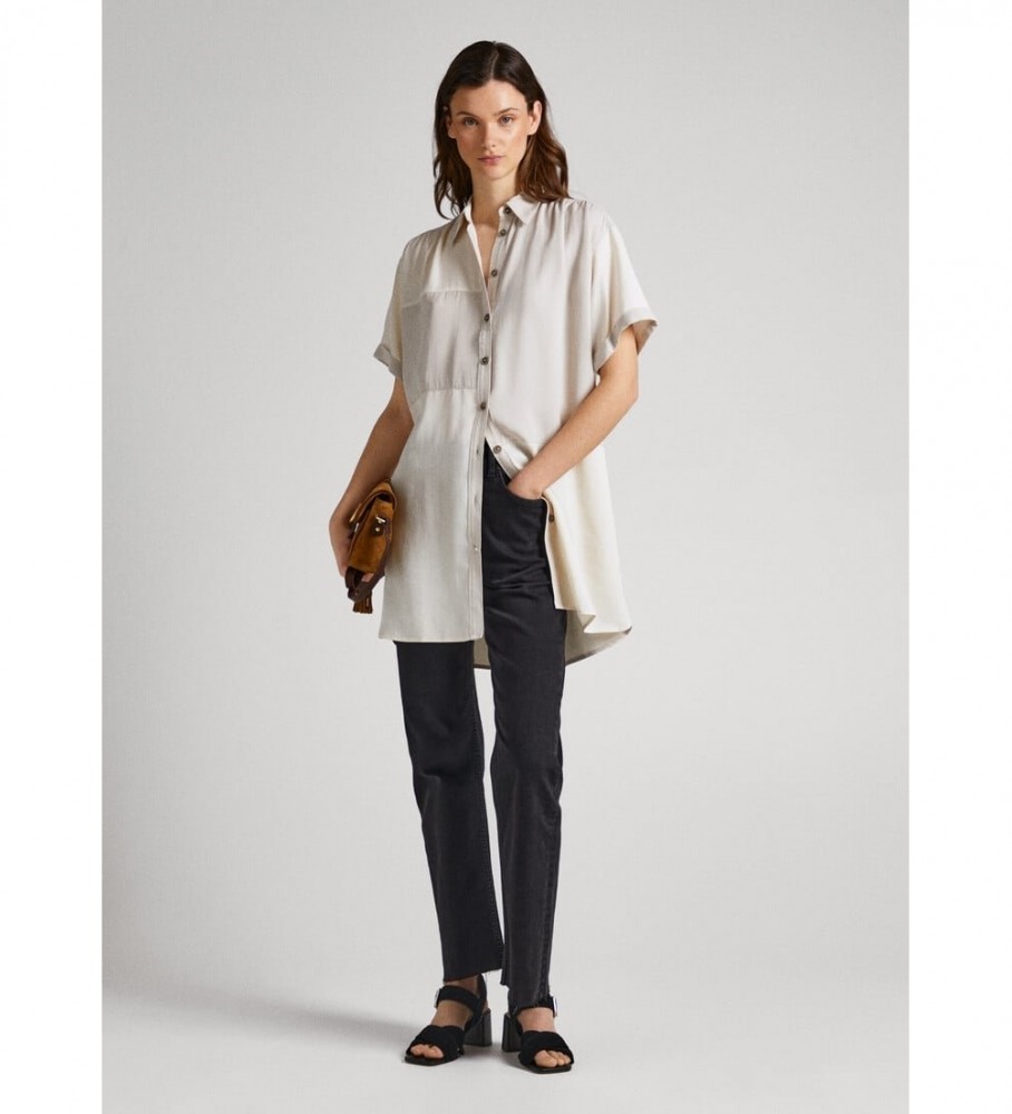 Vestido Fibie bege da Pepe Jeans