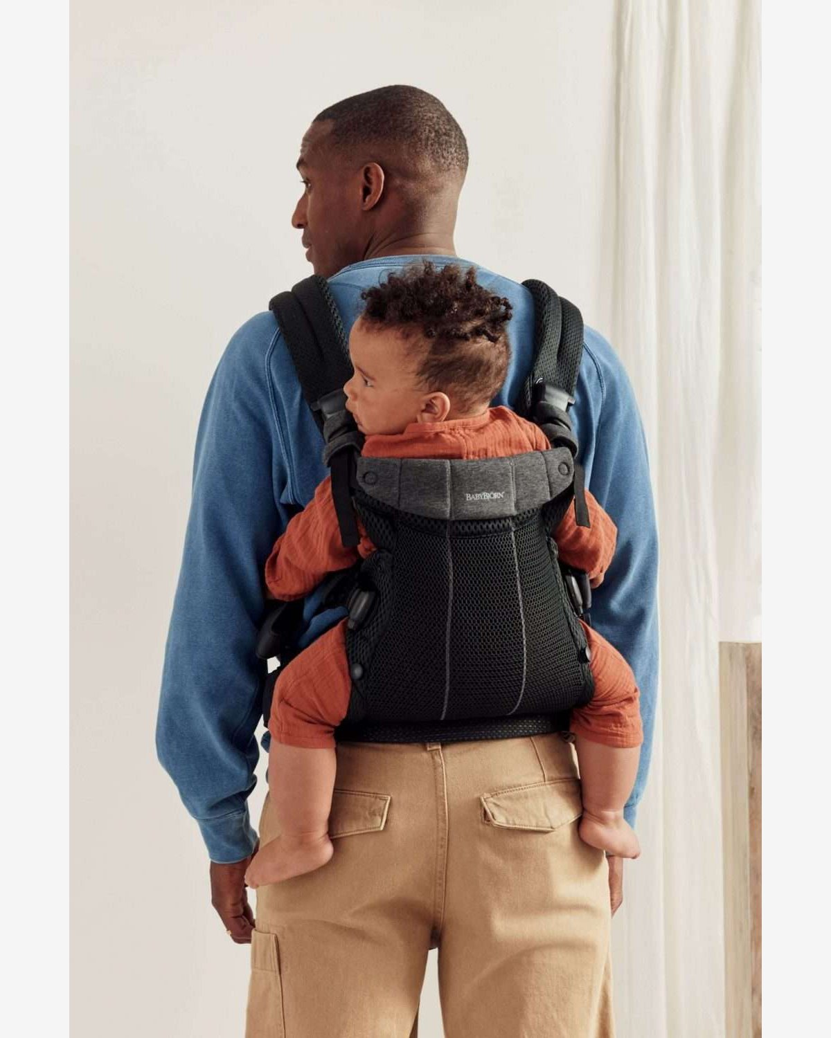Bæresele Harmony – Front & Rygg – Ekstra Ryggstøtte – Baby Carrier 0-3år