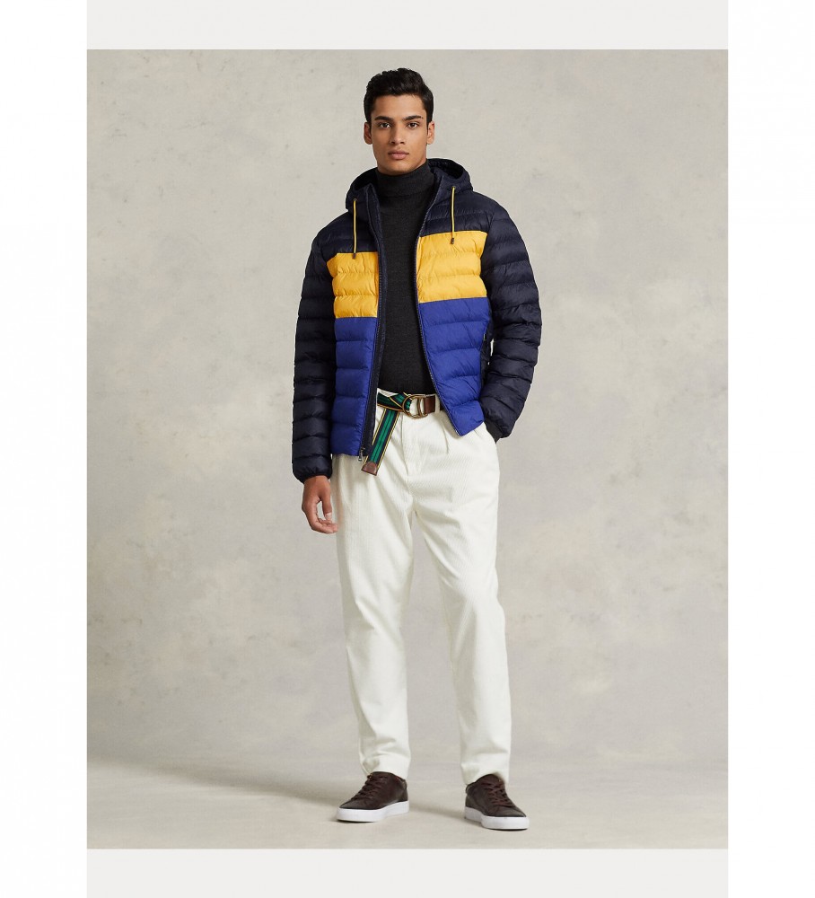 Jaqueta dobrável impermeável azul-marinho Ralph Lauren