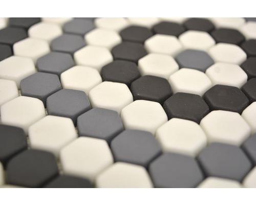 Glasmozaïek Cuba HX3M hexagon ECO glasmix