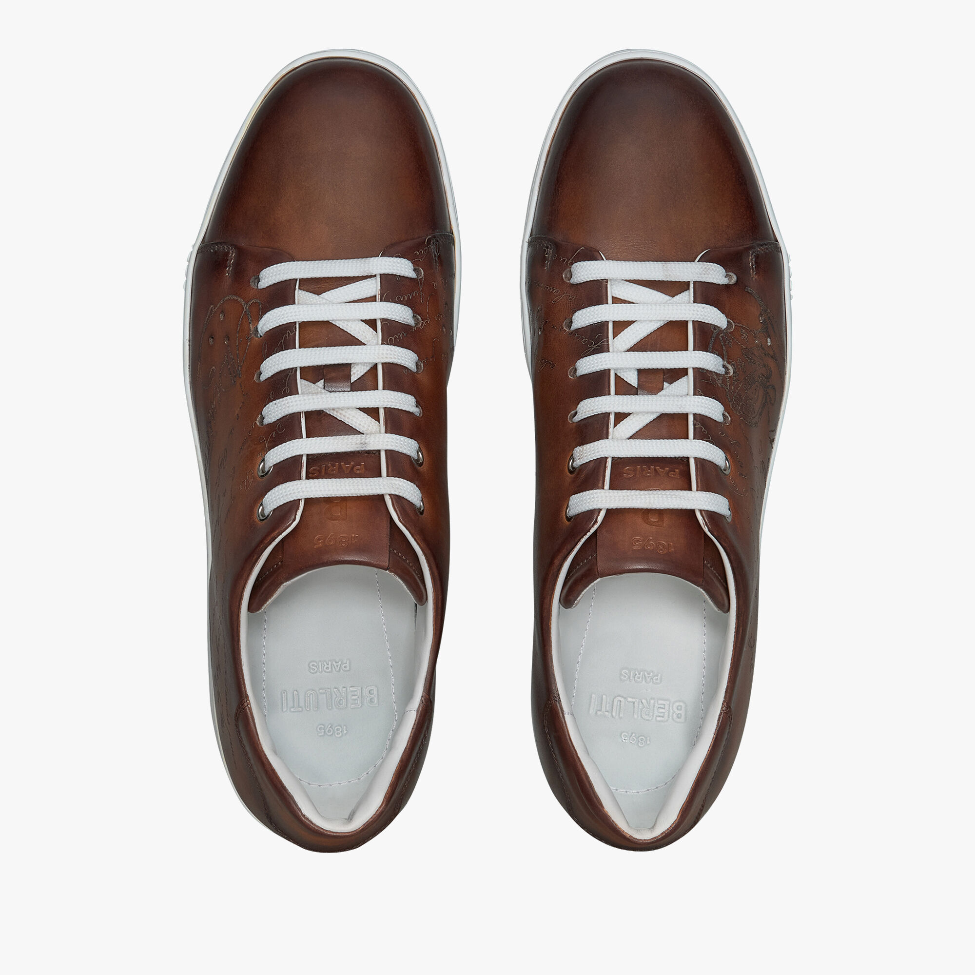 Sneaker Playtime En Cuir Scritto