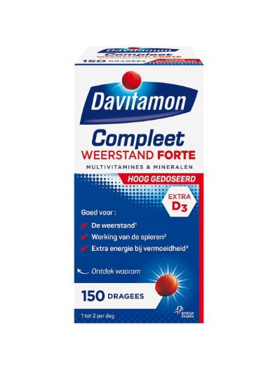 Davitamon Compleet Weerstand Forte 150 dragees