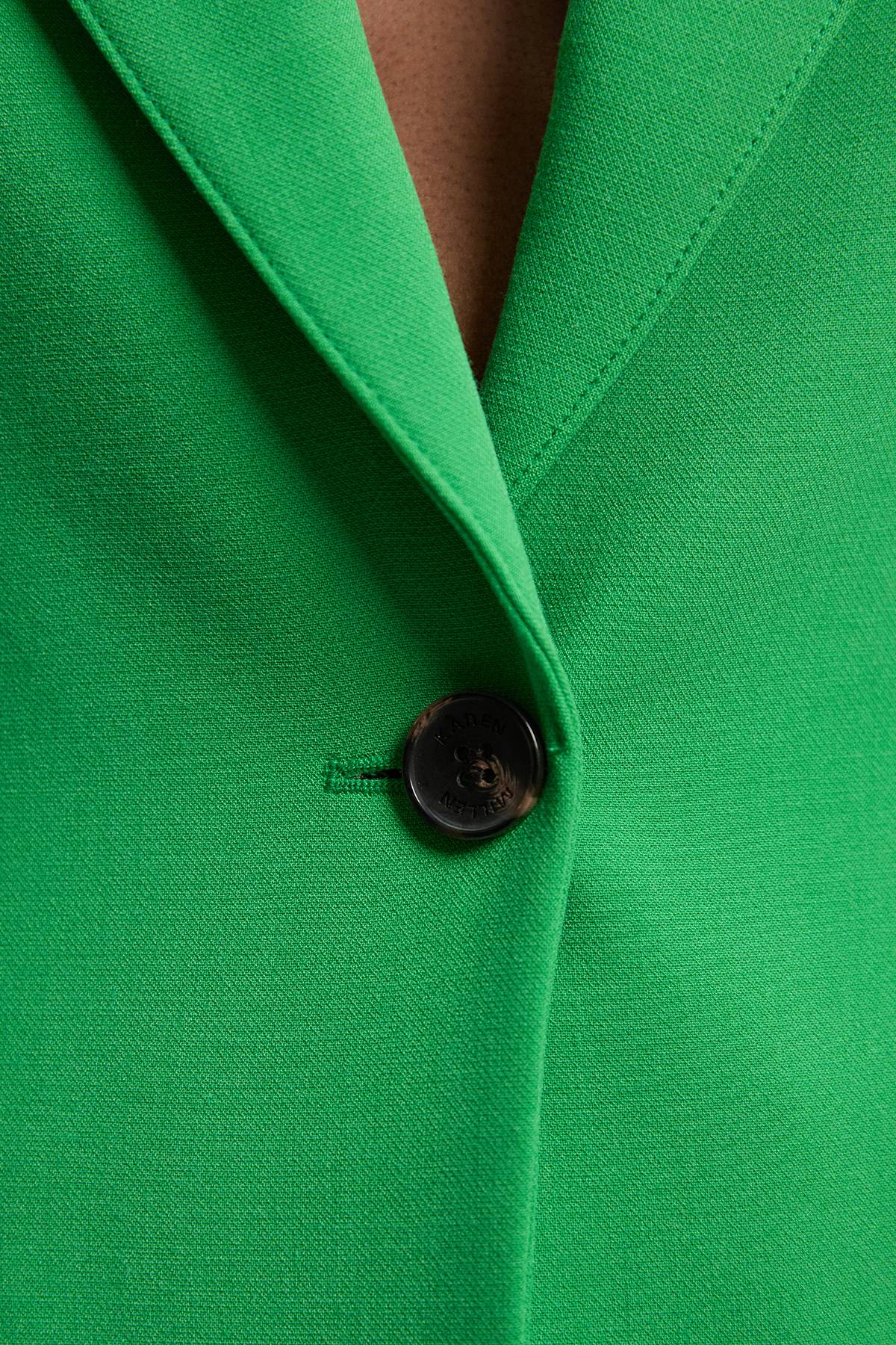 KarenMillen Blazer Cintré Stretch À Simple Boutonnage