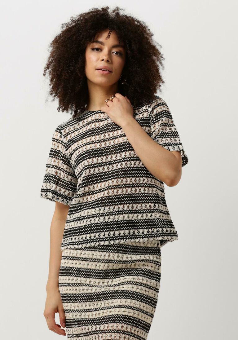 OBJECT zwarte object top objarthine s/s t-shirt