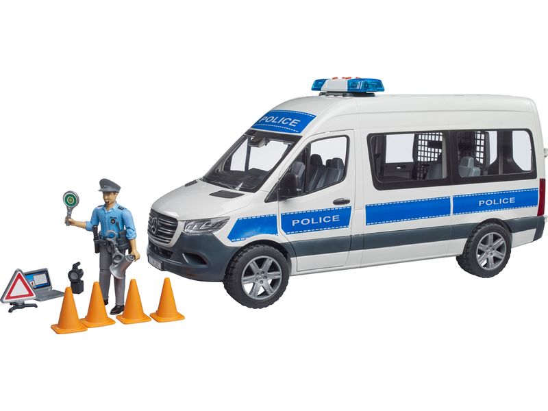 Bruder Spielwaren Sprinter Polizei Einsatzfahrzeug