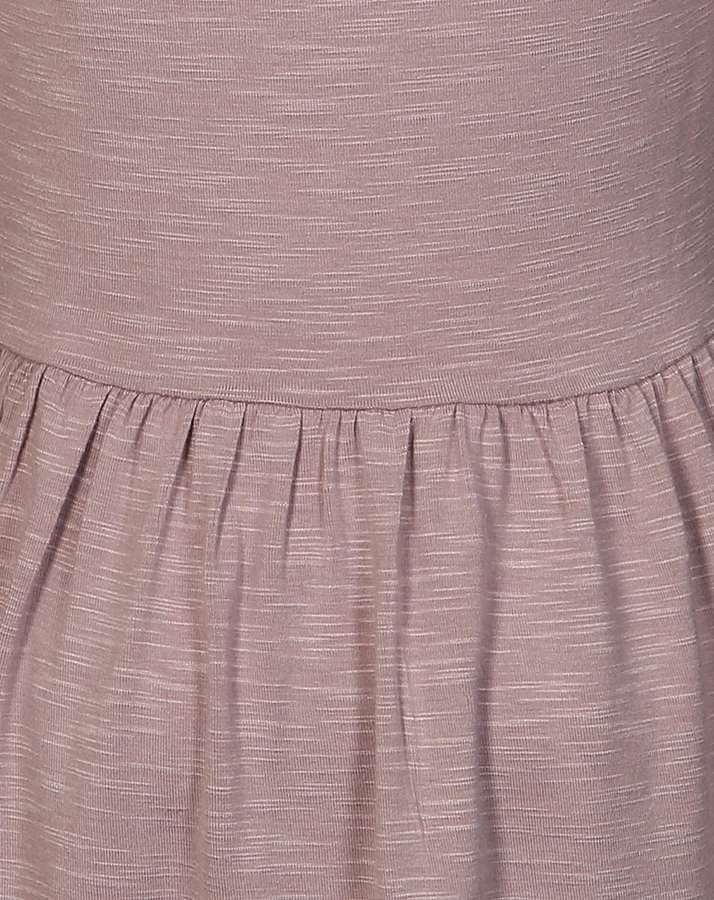 Kleid GIRLY mit Rüschen in mauve