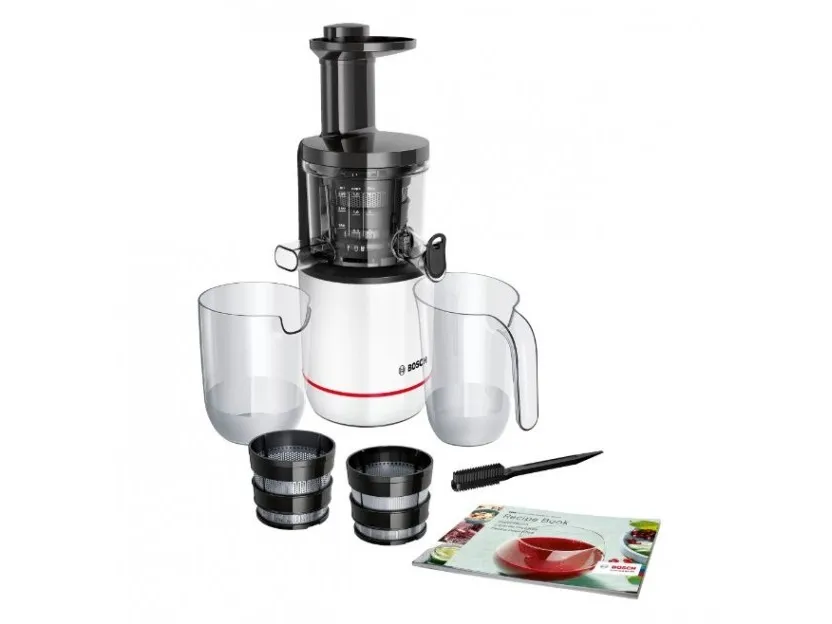 Bosch VitaExtract MESM500W -Slow juicer - 150 W - hvid/sort