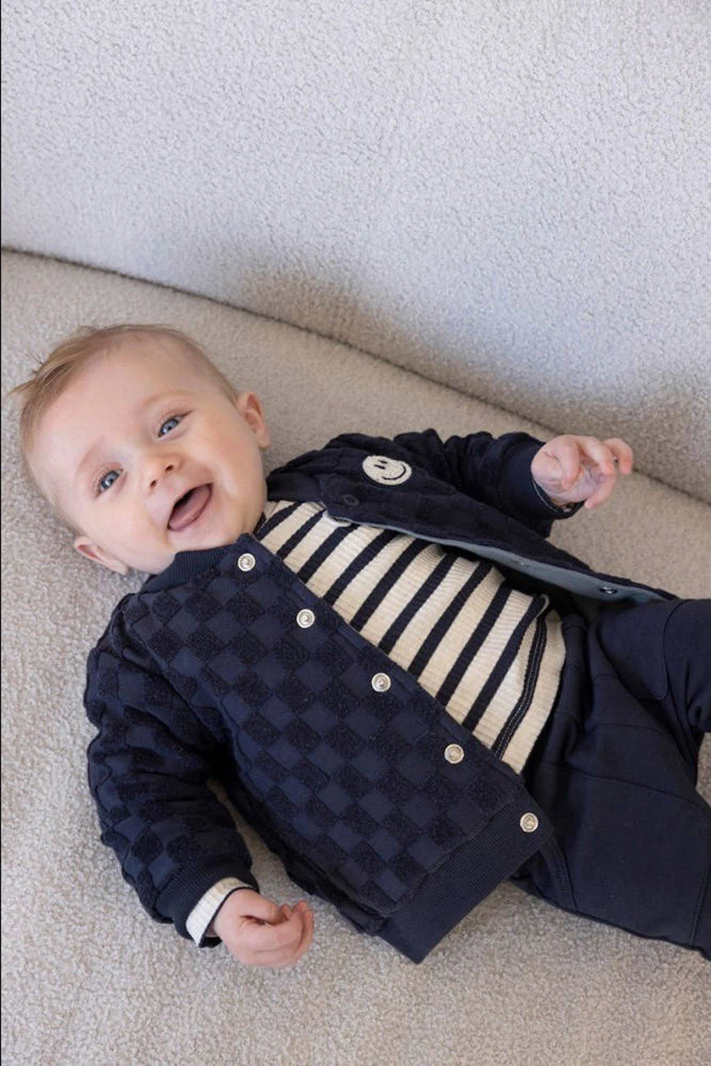 Feetje sweatvest blauw