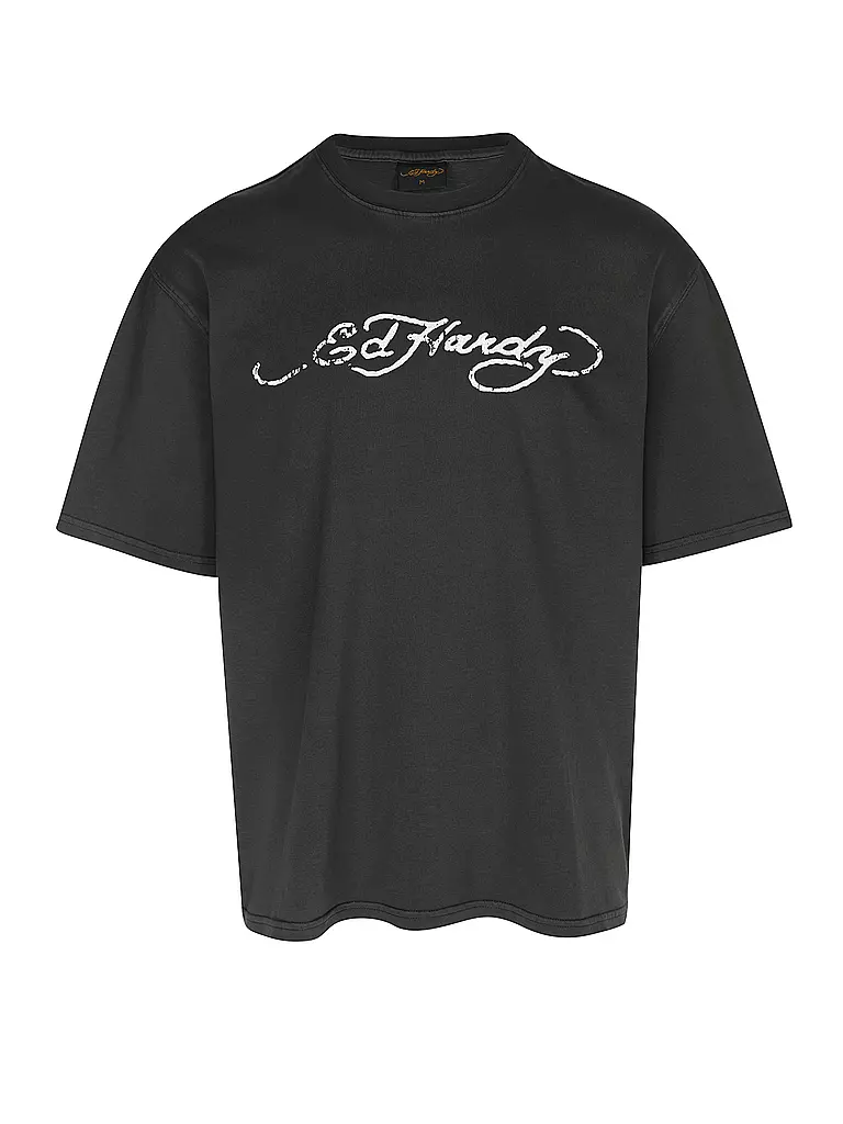 ED HARDY T-Shirt schwarz