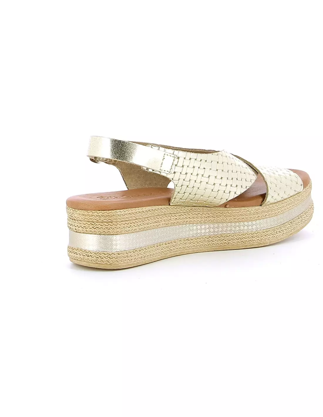 ELLA GUAPA ELAMO - Sandales & nu-pieds Platino
