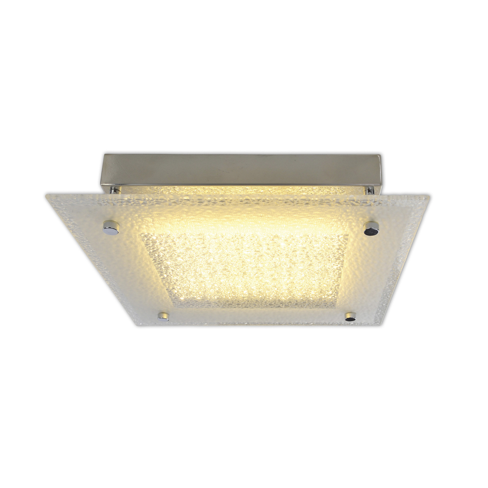 LED-Deckenleuchte LEEDS - Kristalloptik - 25 cm
