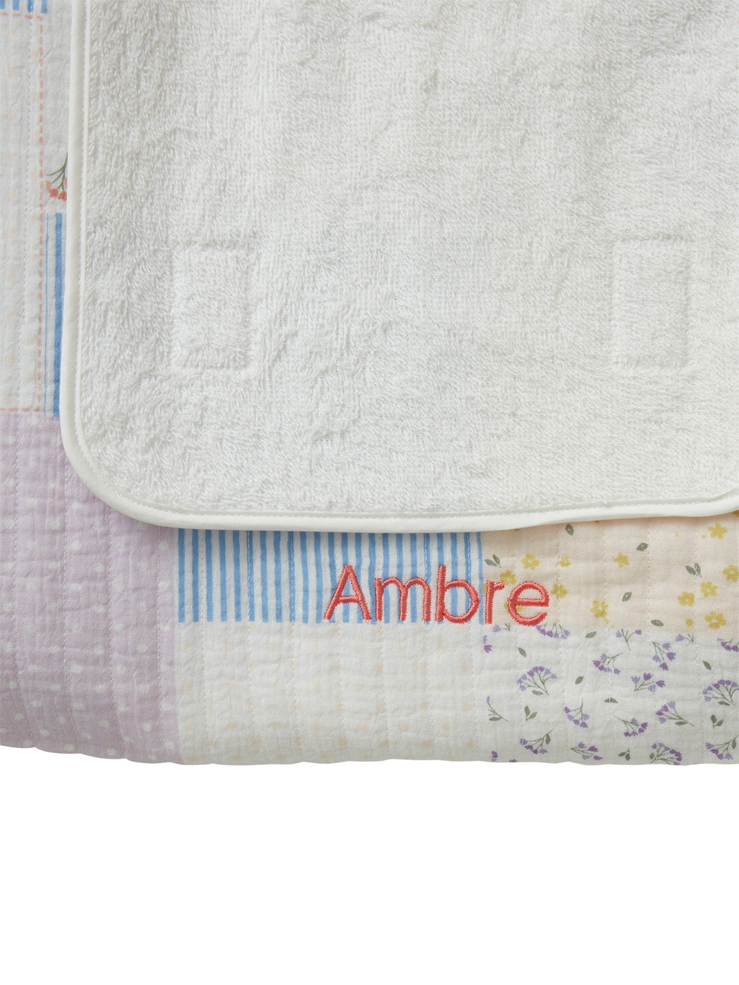 Vertbaudet Baby Wickelauflage-Set SOMMERHAUS mehrfarbig