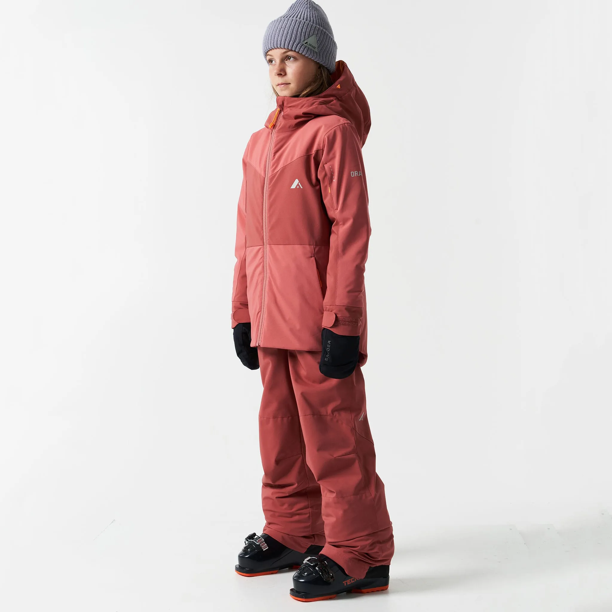 Orage Manteau Lola Corail 10-16ans
