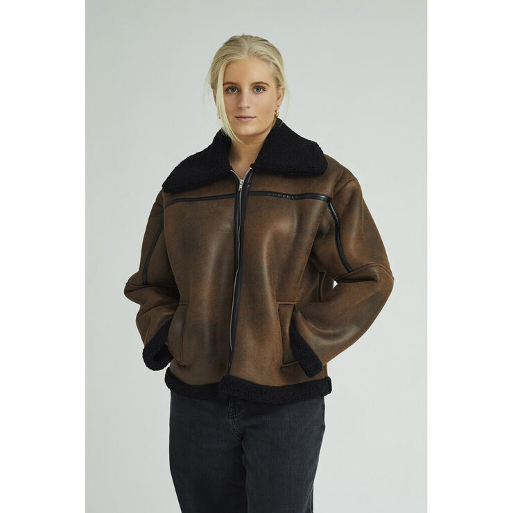 A-VIEW Alise Coat Brown