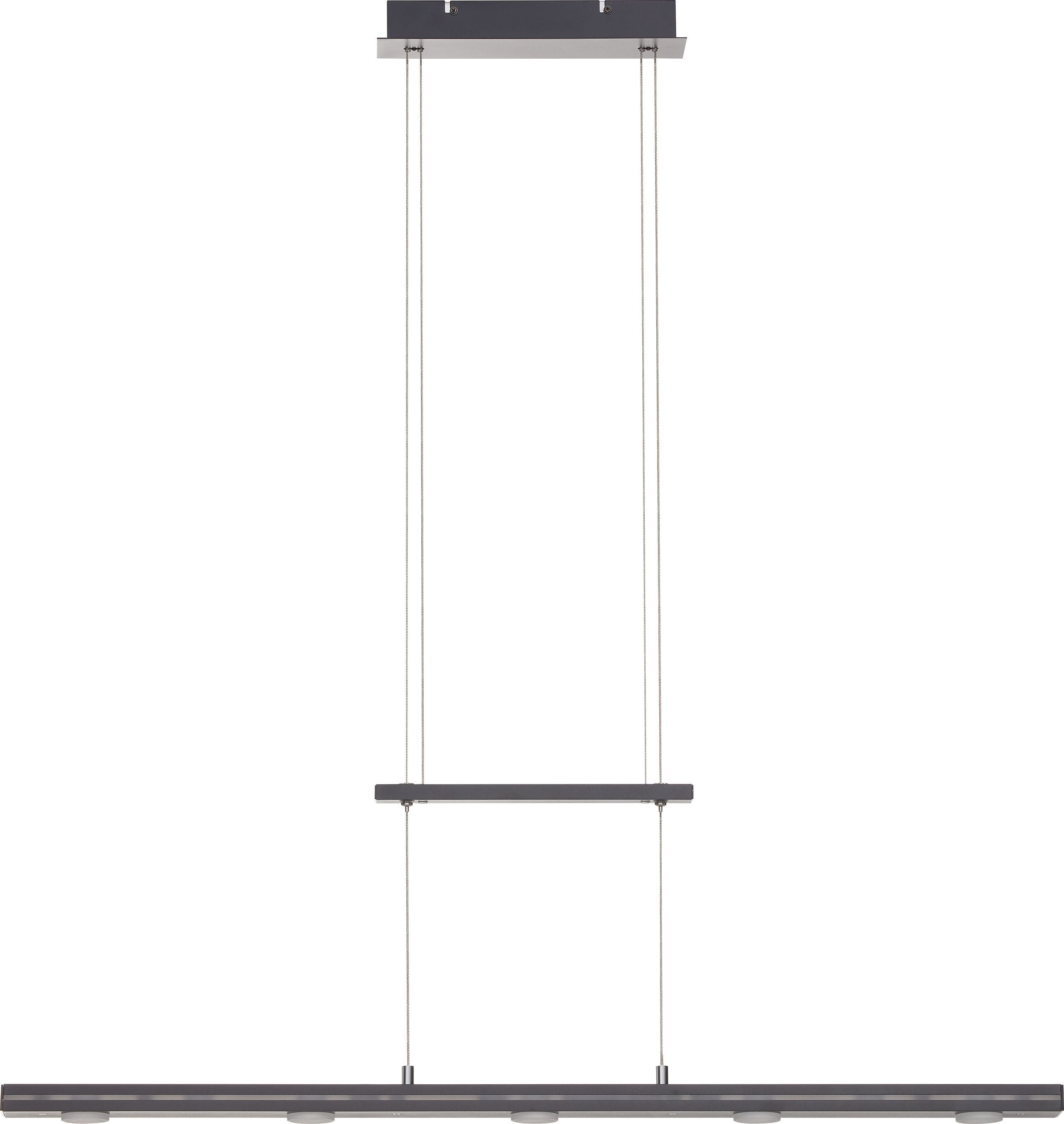 LACAL Hängeleuchte - Schwarz / B: 100.0 cm x T: 8.0 cm x H: 160.0 cm