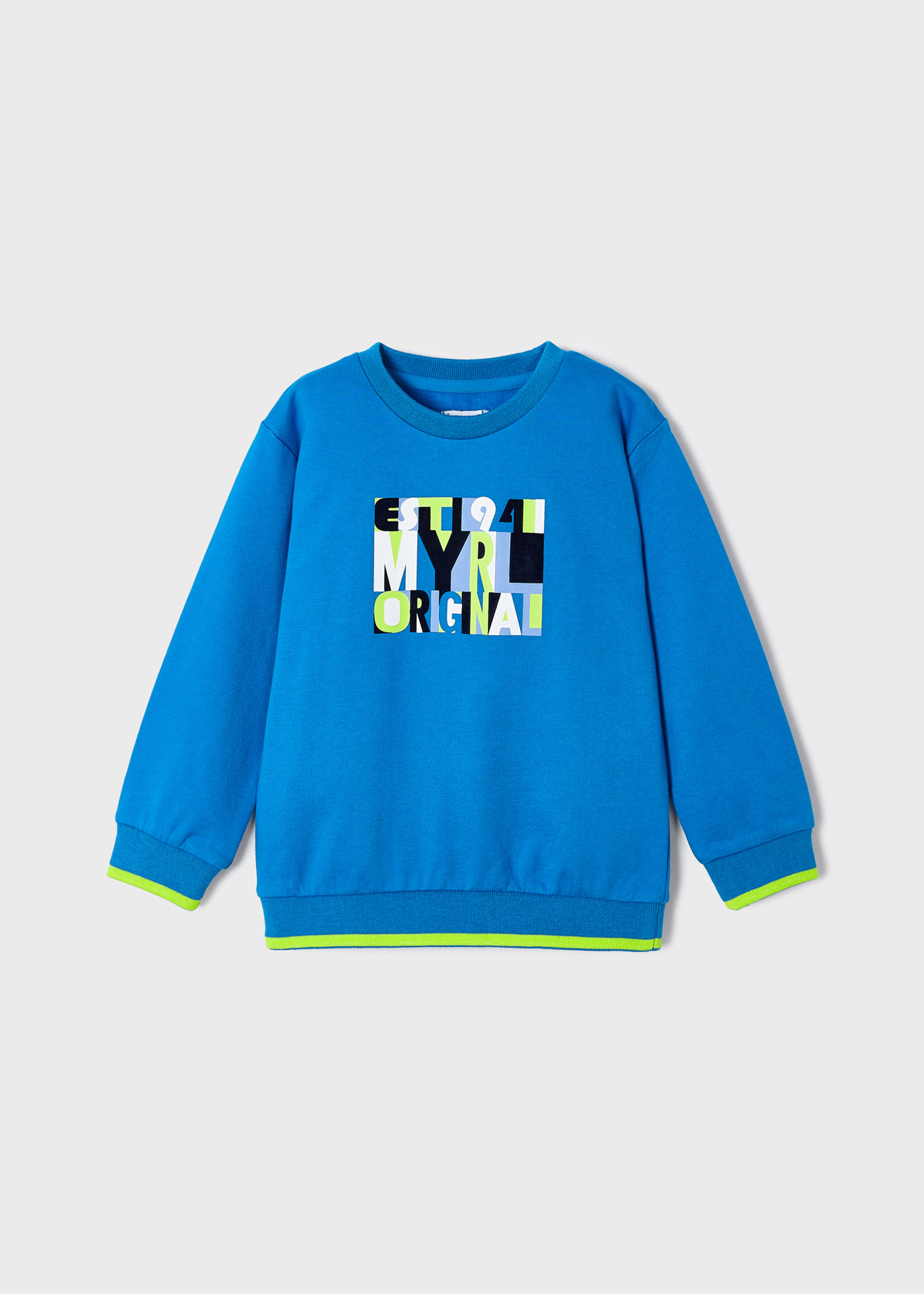 Moletom Better Cotton estampado para meninos