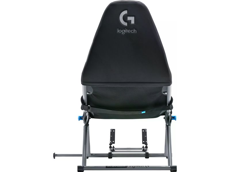Playseat Challenge X – Logitech G Edition Grau/Schwarz Gaming-Stuhl mit zusammenklappbaren Design