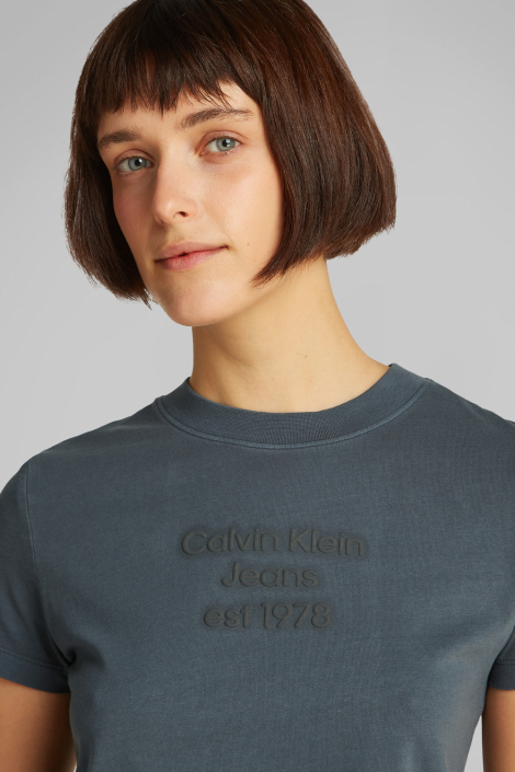 Calvin Klein grijze dames t-shirt