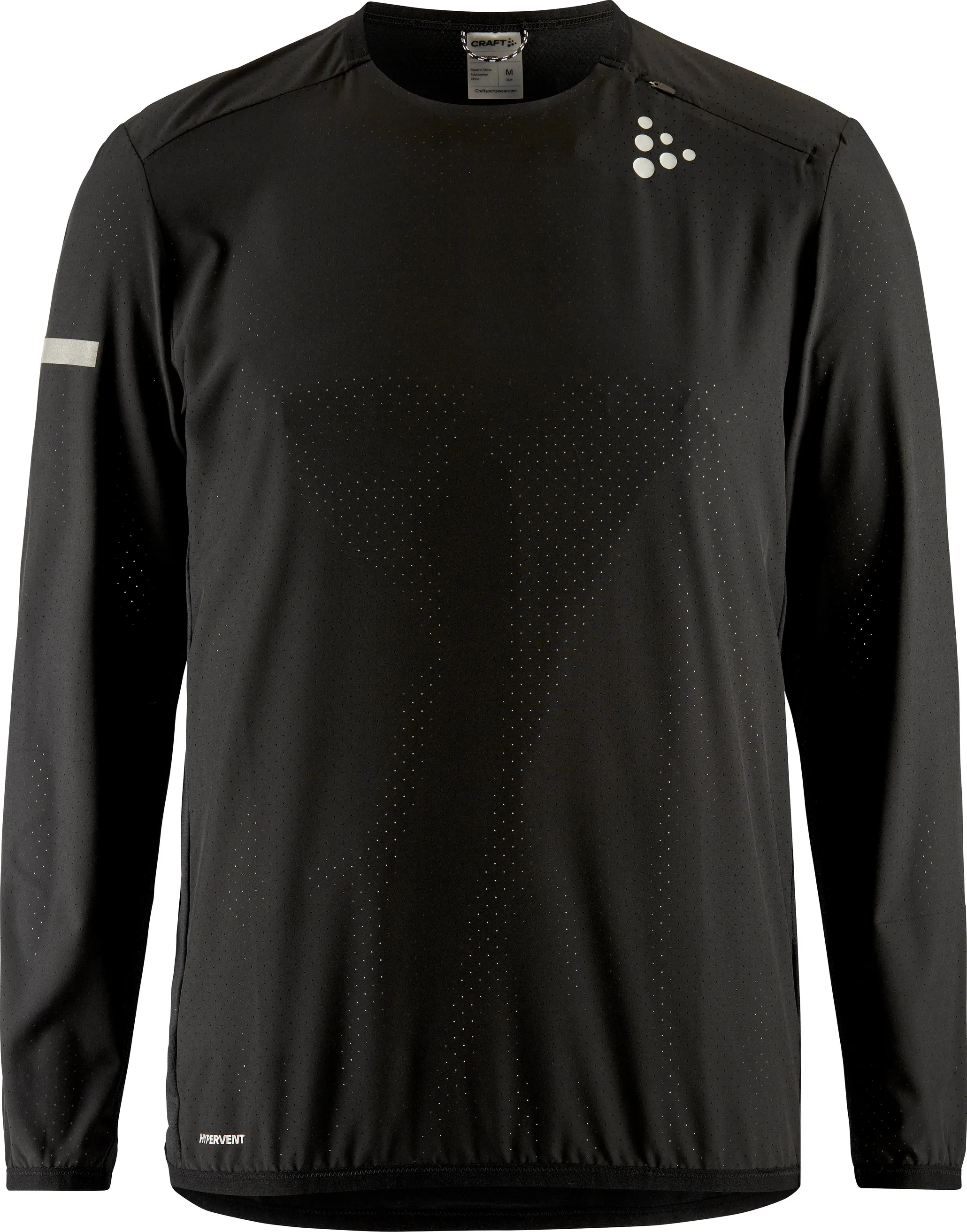 Craft Pro Hypervent Ls Wind Top 2 M Black