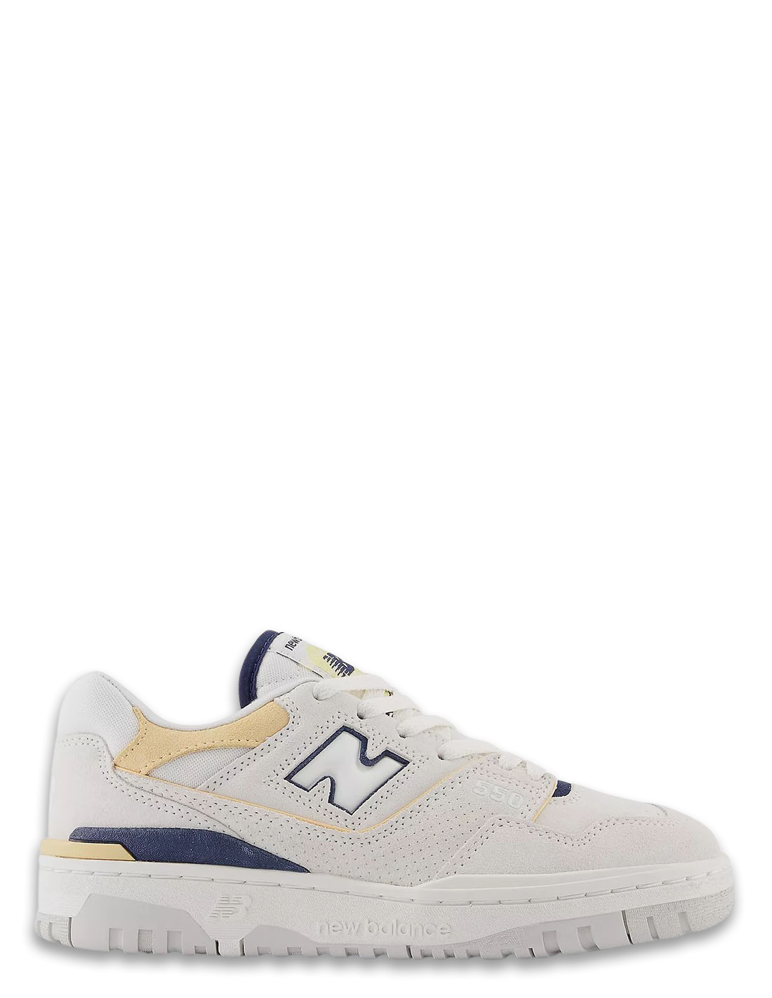 new balance Sneakers femme 550 cuir beige/blanc