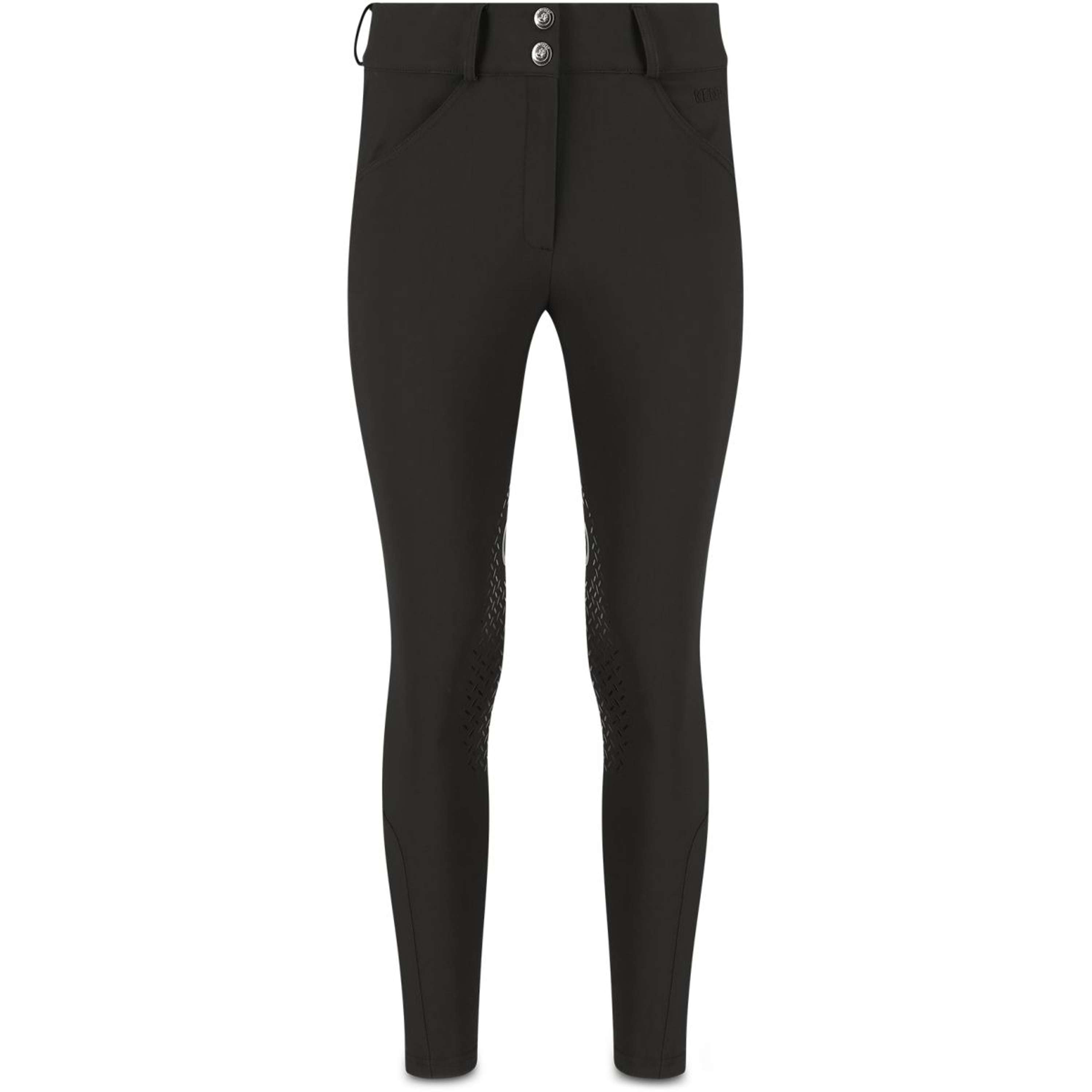Kentucky Rijbroek Miami Knee Grip Dames Zwart