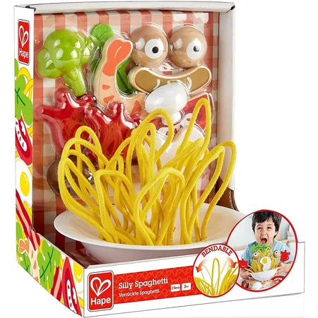 Hape Verrückte Spaghetti Zubehör für Kinderküchen und Kaufmannsladen