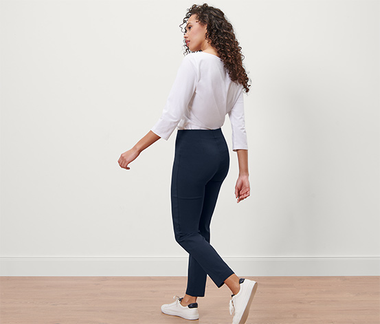 Stretchhose, dunkelblau