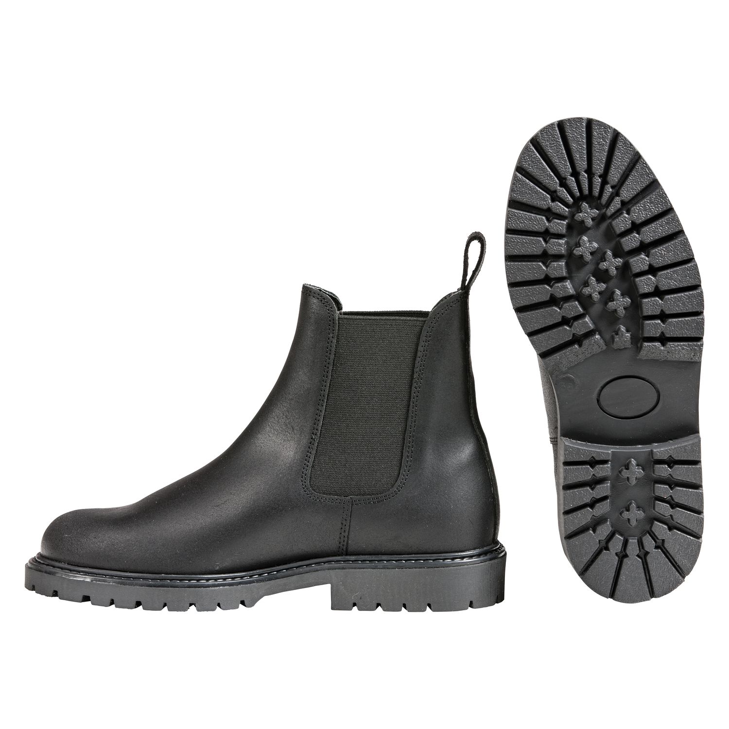 Loesdau Leder-Jodhpurstiefel Almada  - schwarz