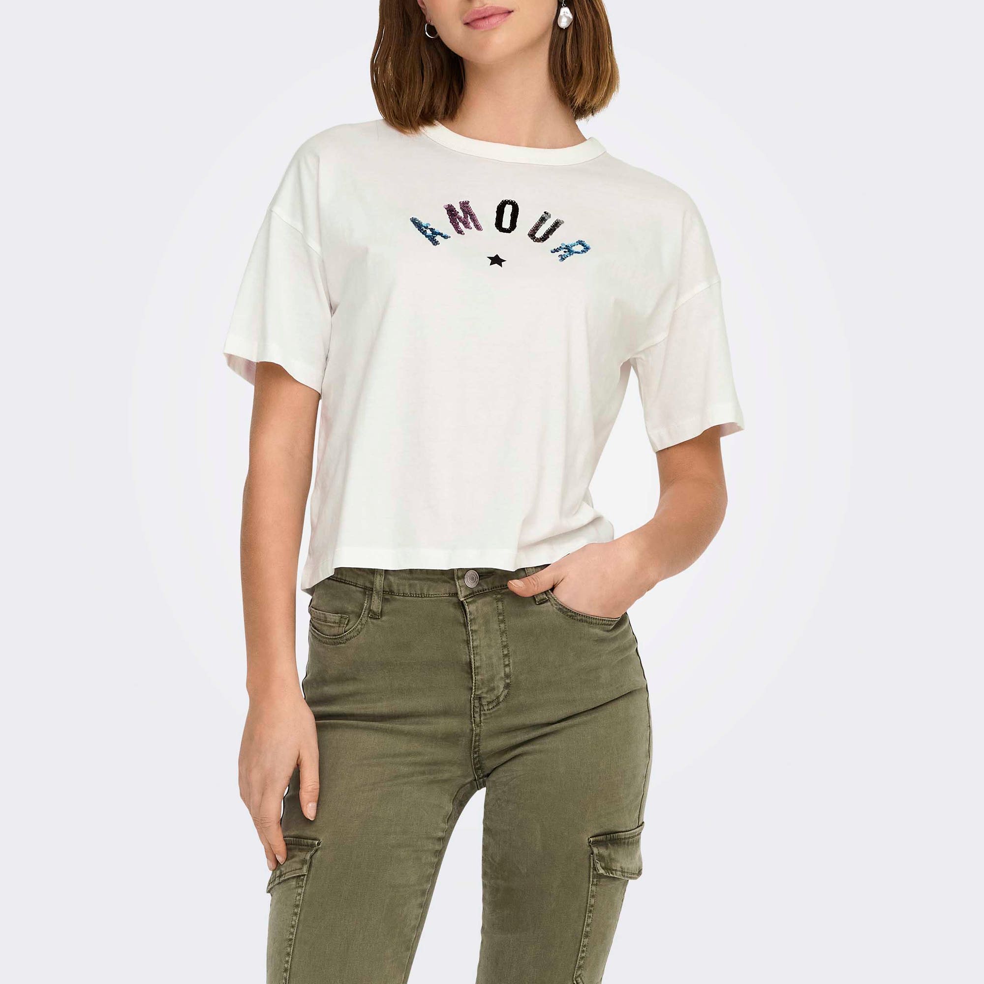 T-shirt Femme blanc