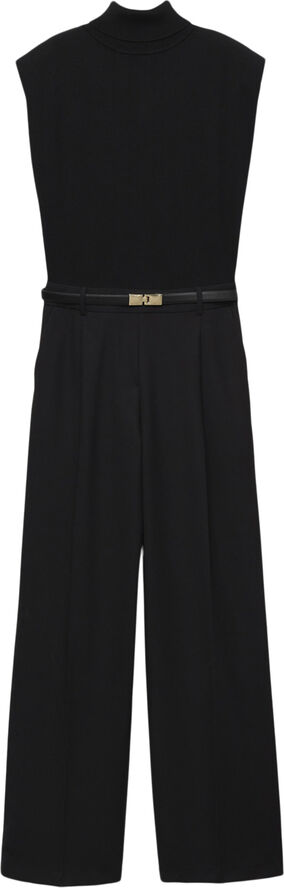 MANGO Playsuit. -- ULTRA Black