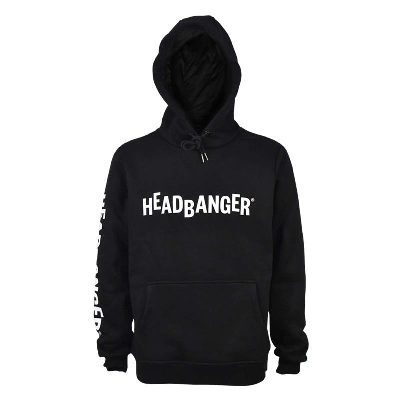 Sweat Homme Headbanger Hoodie - Noir