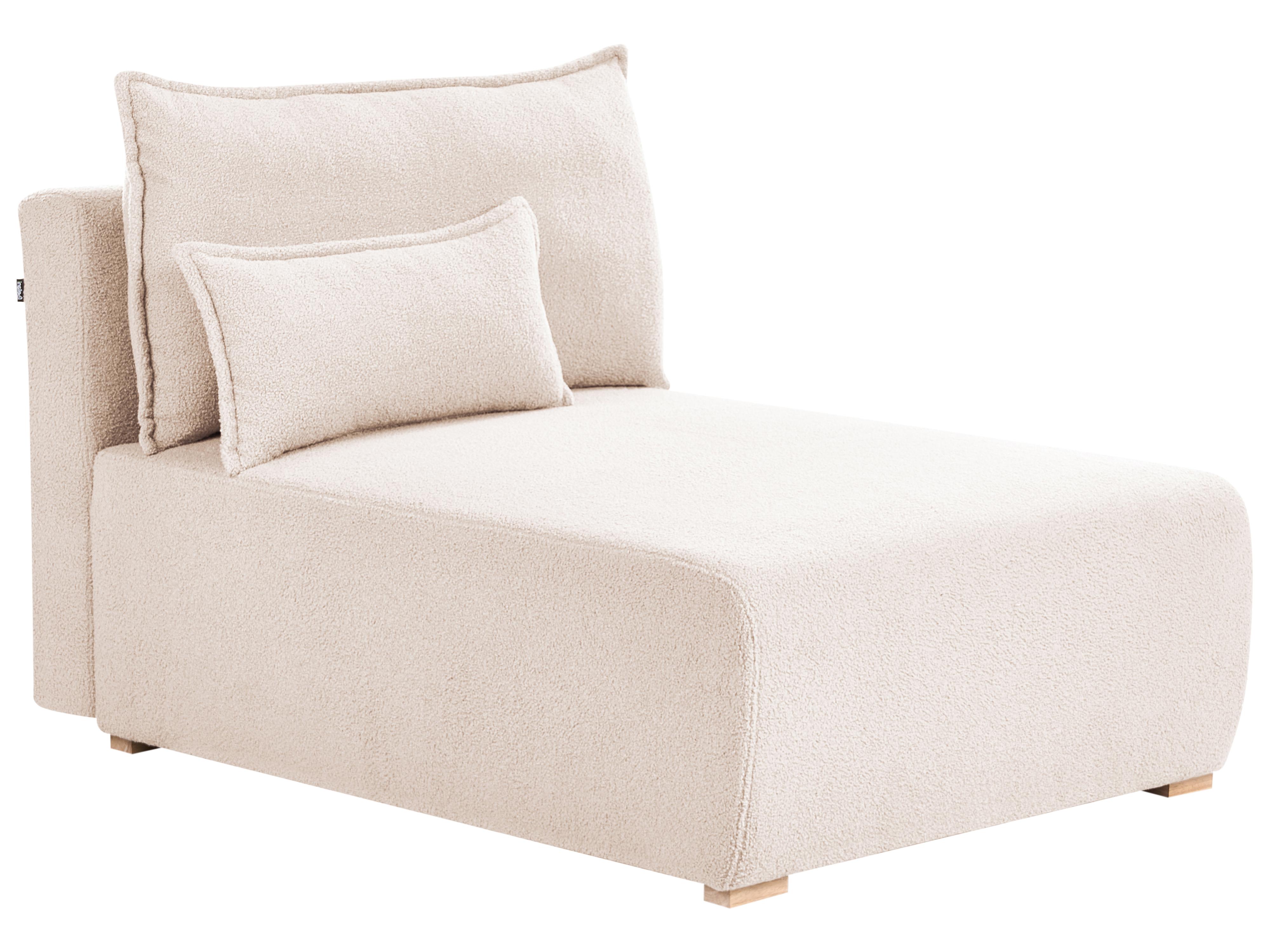 Modulaire U-vormige bank NERBO Bouclé Beige
