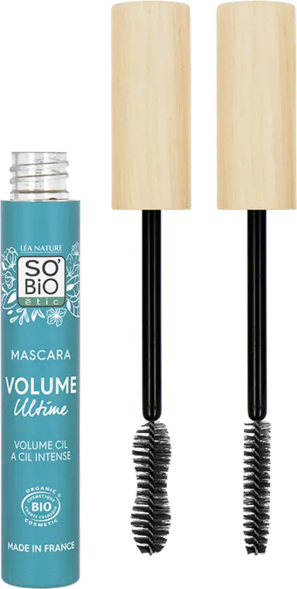 LÉA NATURE SO BiO étic  Mascara Volume Ultime, 01 Noir (8 ml)