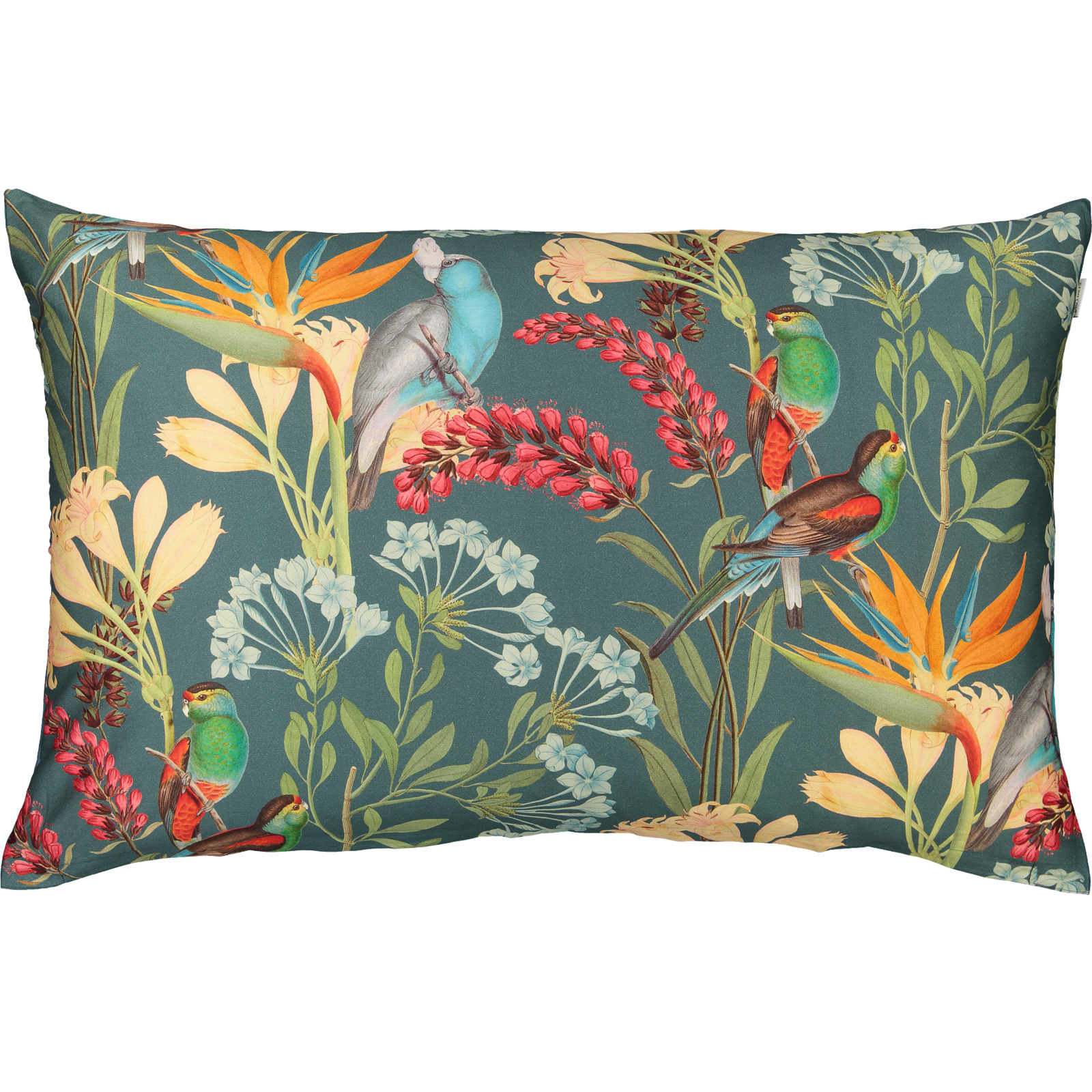 Bettwäsche mit Blumen und Vögel