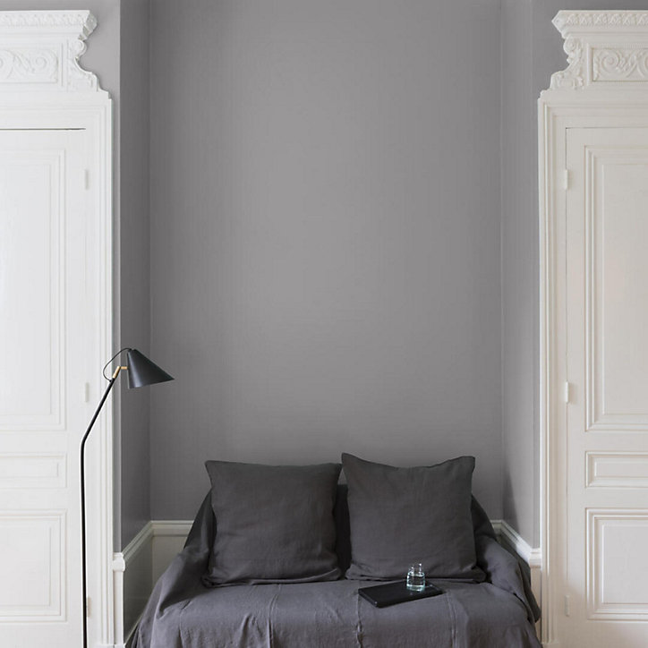 Peinture multisupport murs, plafonds et boiseries Velours de peinture gris jolie brise Libéron 2,5L