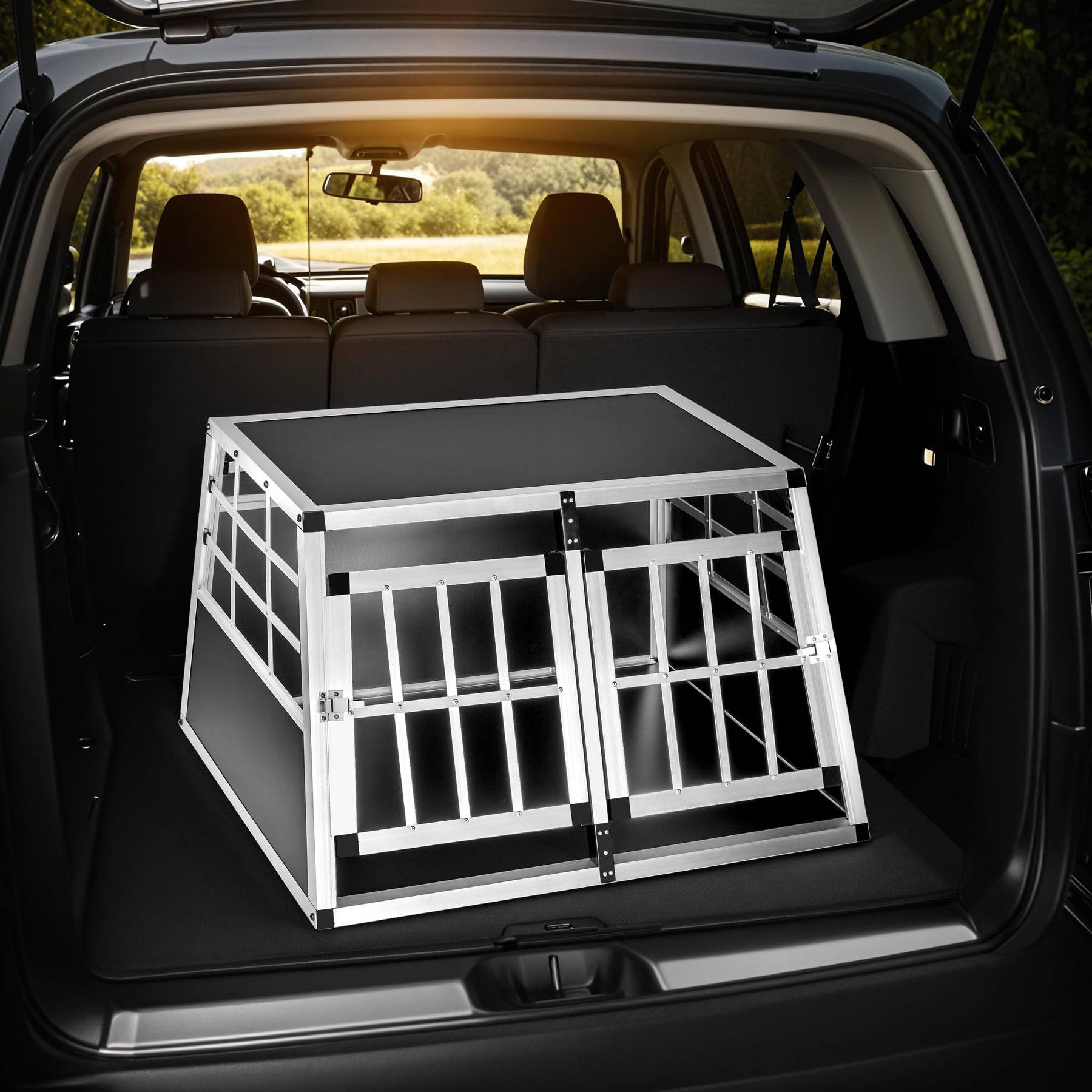 Hundetransportbox doppel