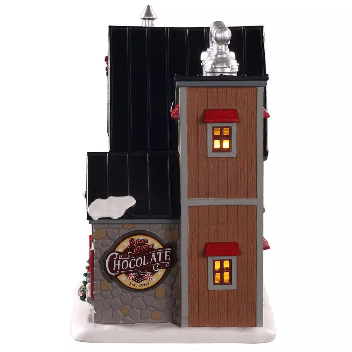 Village de Noël Lemax lumineux Fabrique Pour l'amour du chocolat