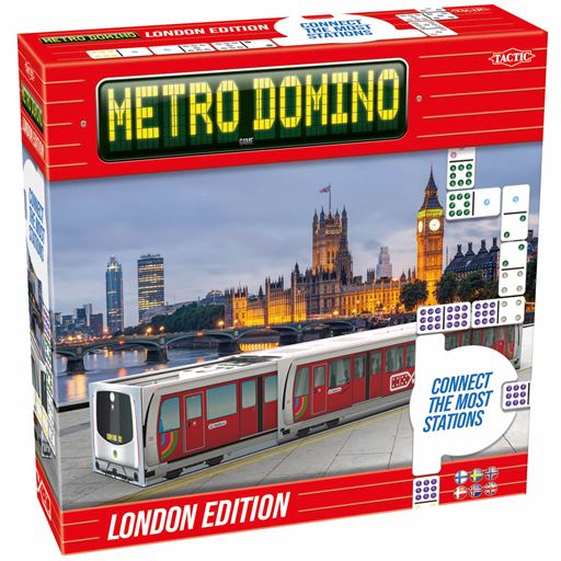 Tactic Metro Domino London Brætspil