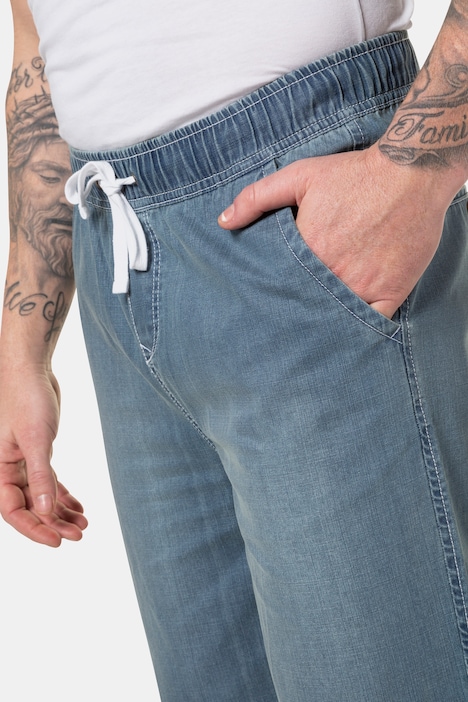 Bermuda, Jeanslook, 4-Pocket, Relaxed Fit