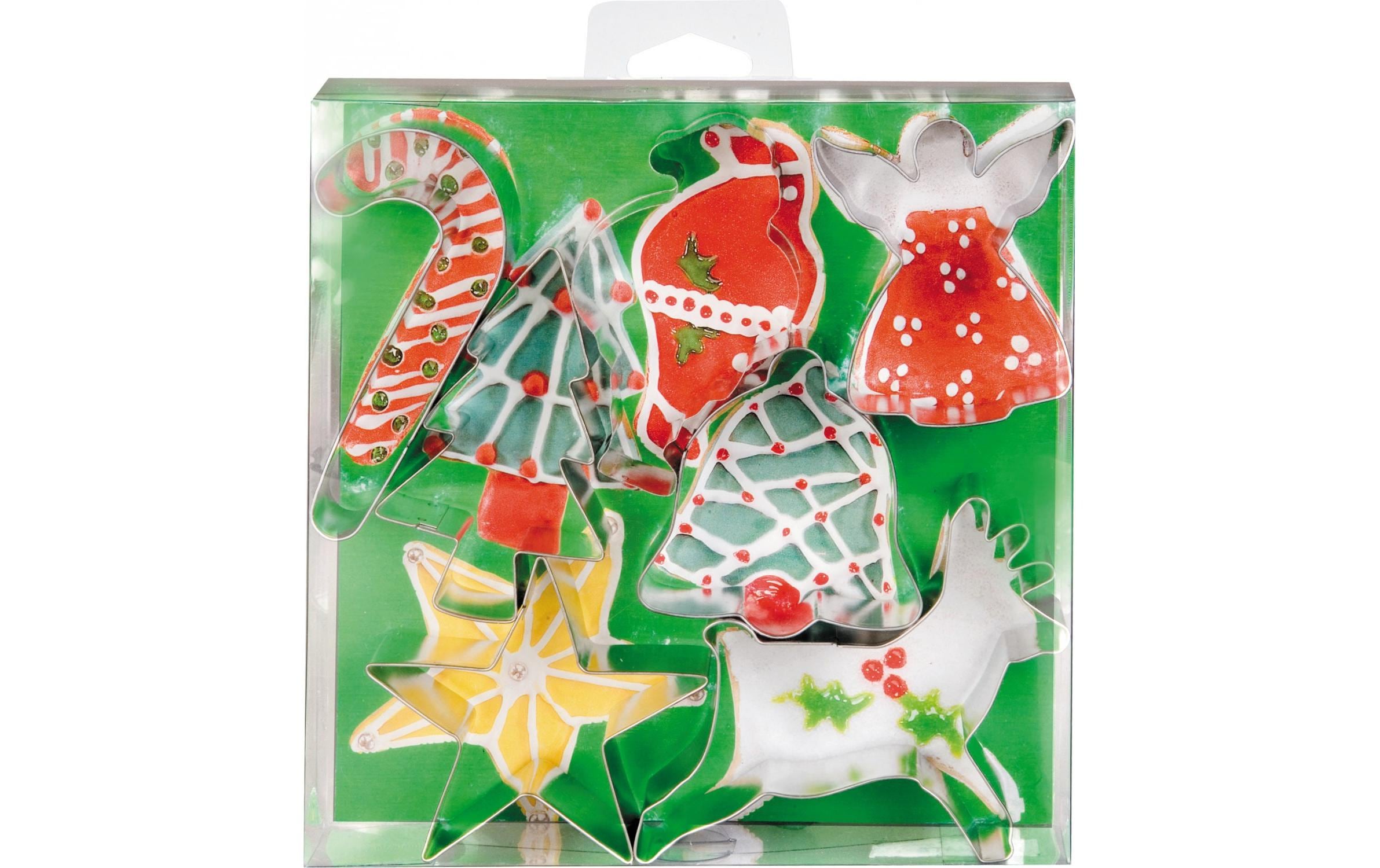 Ausstechform »Ibili X-Mas 7-teilig« Edelstahl 7 Stk. tlg.