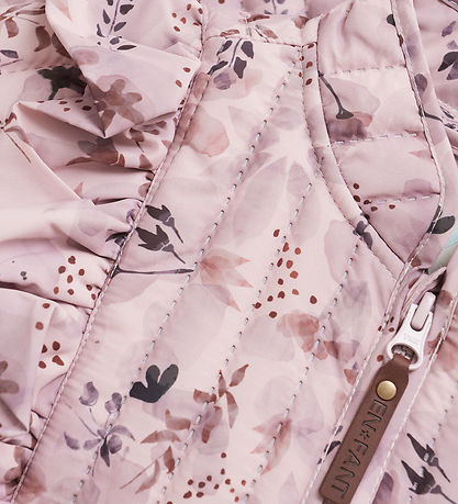 En Fant Termot?j - Burnished Lilac m. Blomster