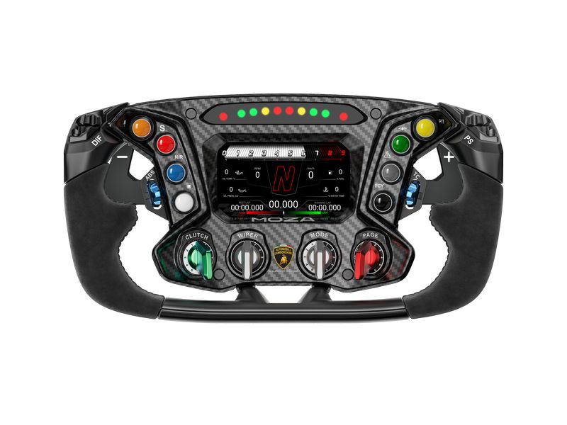 MOZA Racing Automobili Lamborghini ESSENZA SCV12 Lenkrad Rennsimulator-Lenkrad