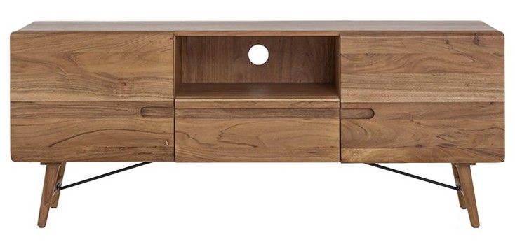 Tv-meubel Naturel Aura B150 x D40 x H60 cm