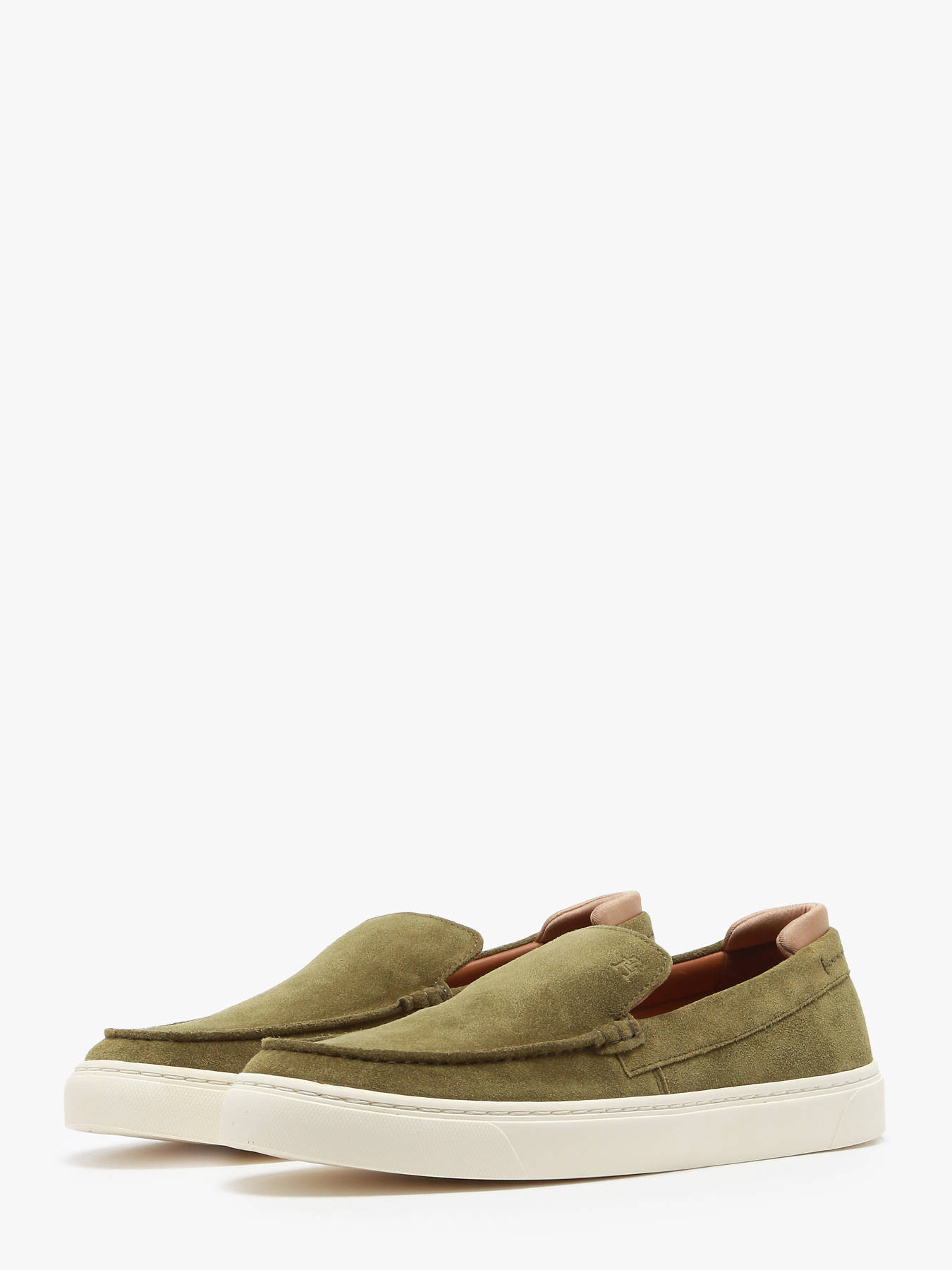 Chaussures bateau en cuir TOMMY HILFIGER