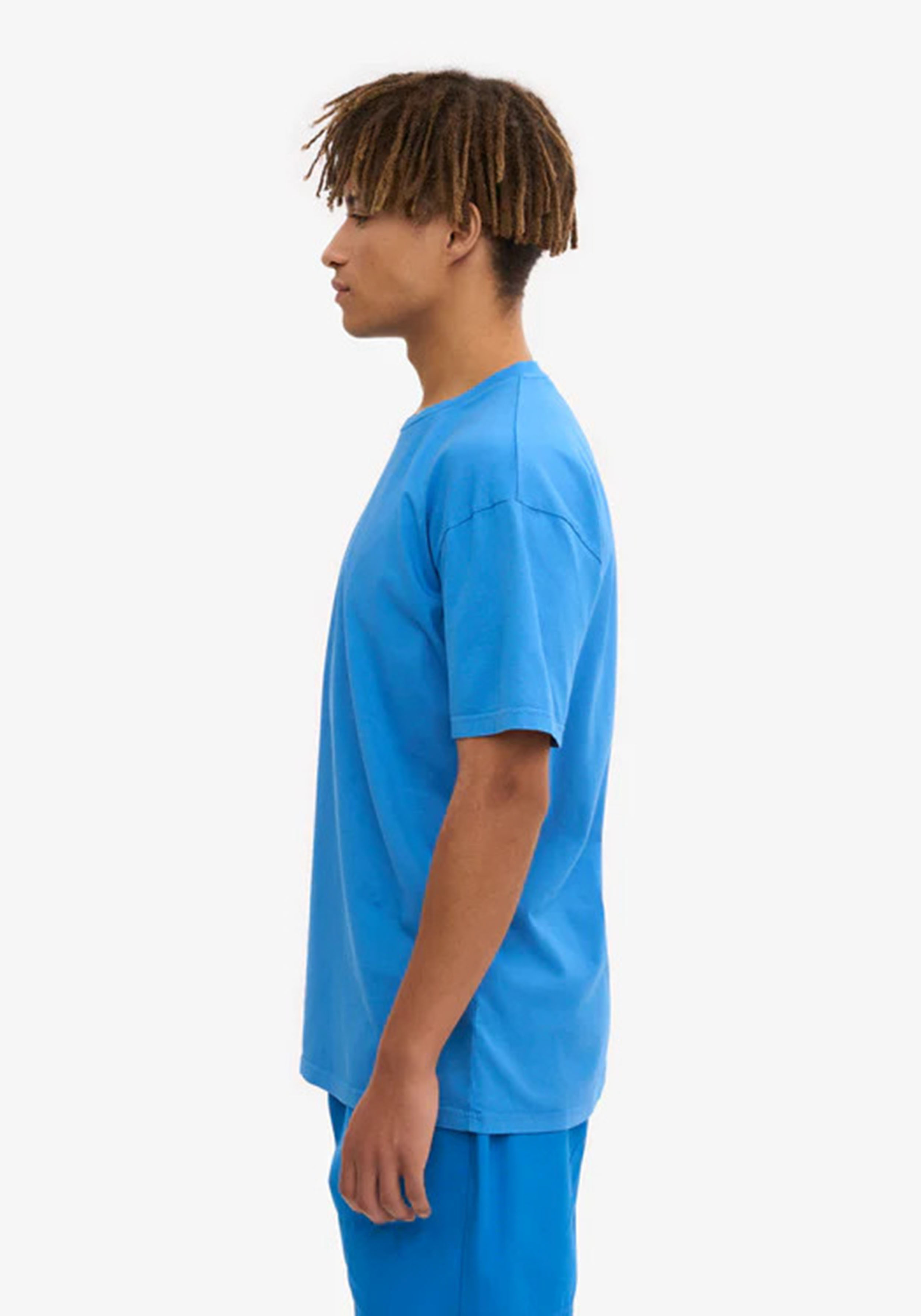 Colorful Standard Herren-T-Shirt Pacific Blue