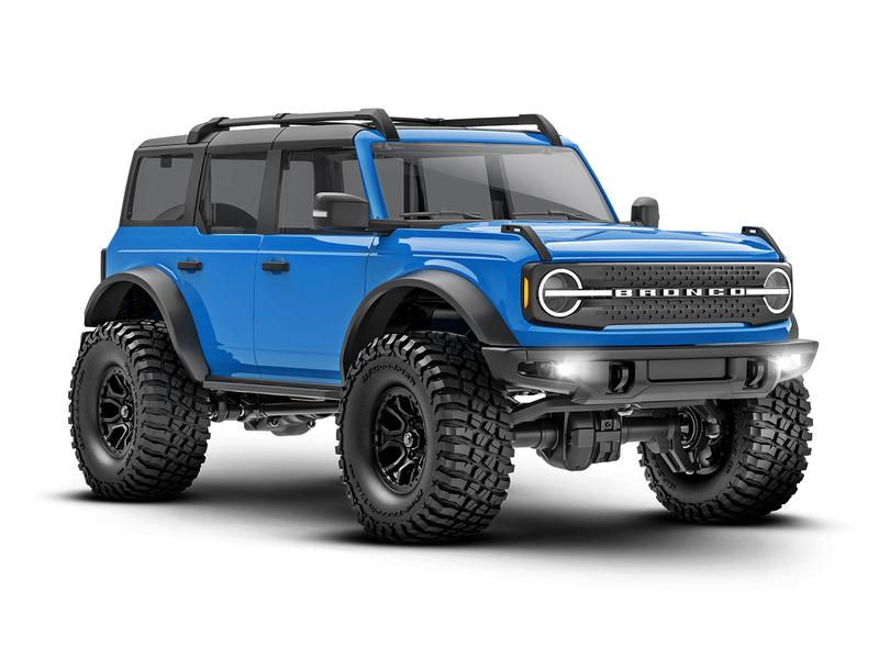 Traxxas Scale Crawler TRX-4M Ford Bronco 21 Blau, RTR, 1:18 TRX-4 Performance im Mini-Format