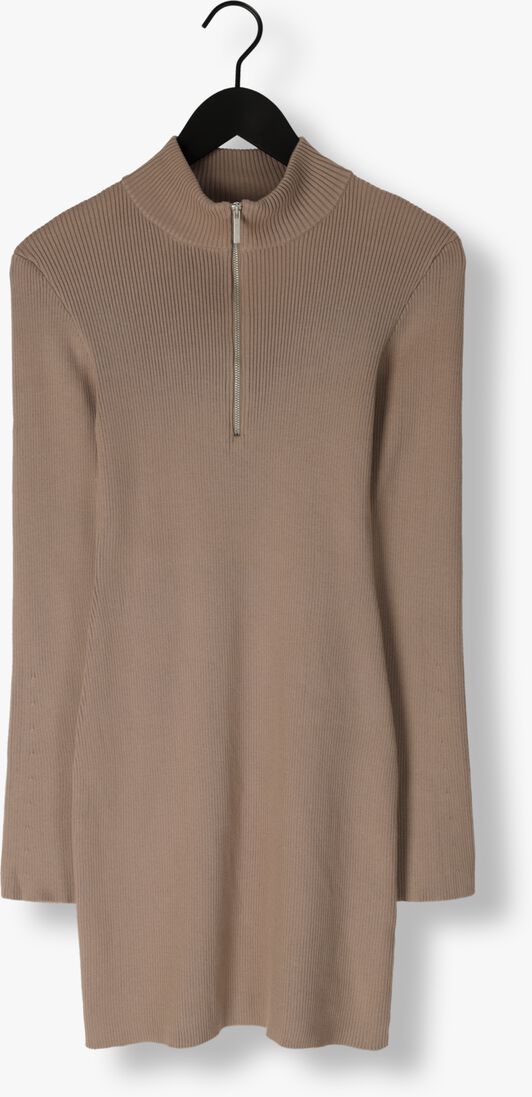 GESTUZ taupe gestuz mini jurk yasmiagz short dress