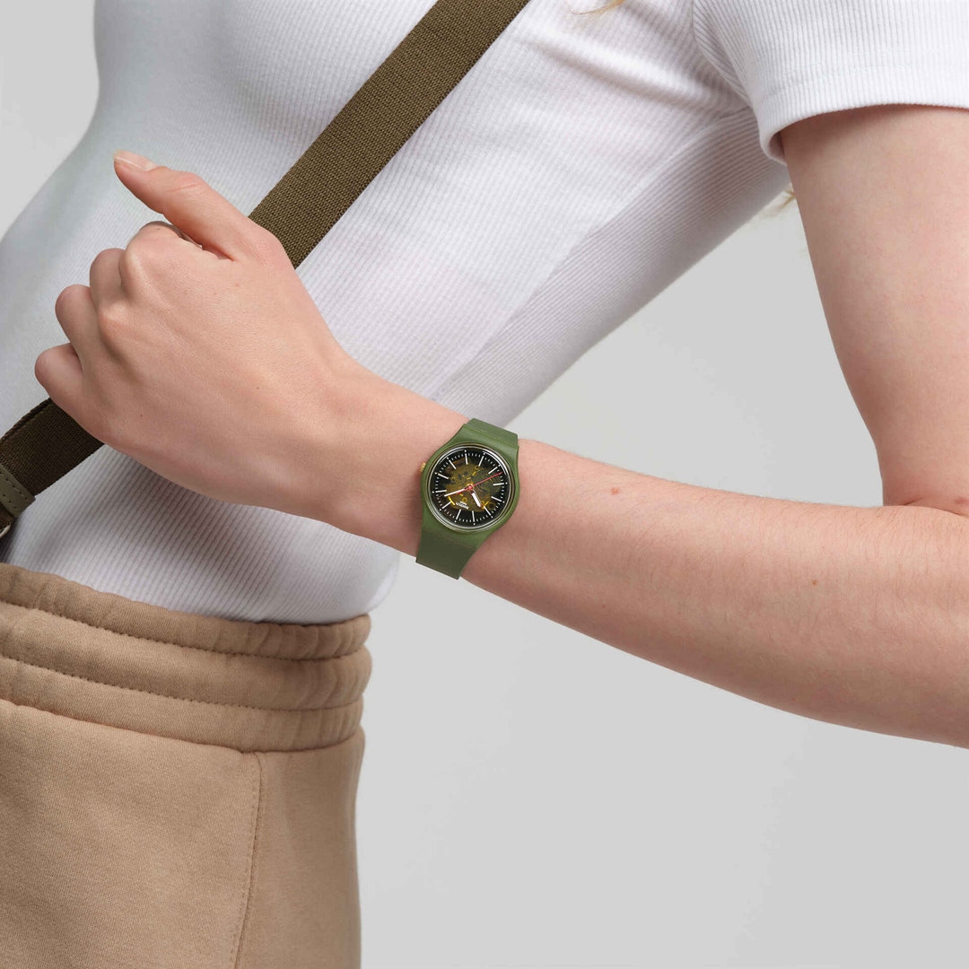 Swatch Original 34 Thru the Greenery
