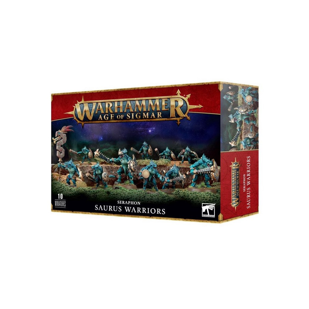 Age of Sigmar : Order - Seraphon - Guerriers Saurus