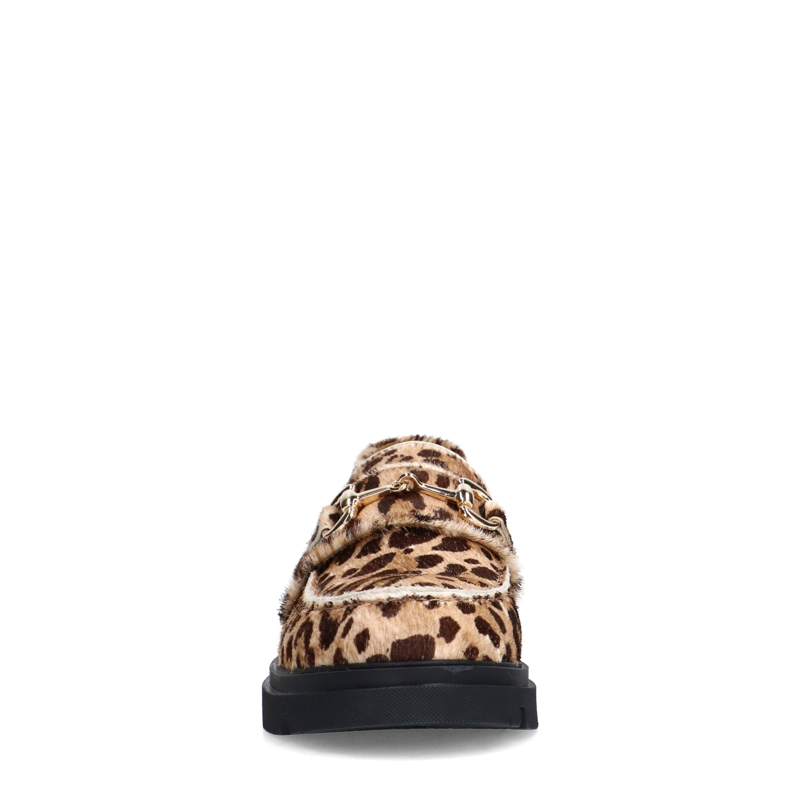 Leopard loafers